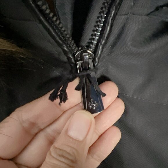 Rainforest RFT Thick Puffer Winter Jacket Coat Parka Faux Fur Womens Small Gray - Picture 2 of 9